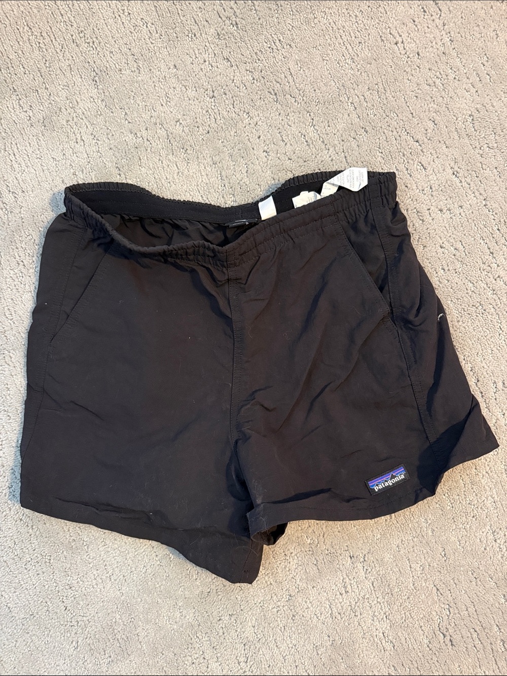 Patagonia Black Casual Athletic Shorts Baggies